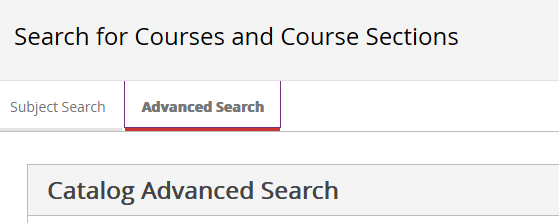 Advanced Search Button Screenshot